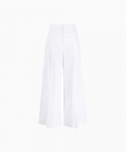 Pantalon Coton Blanc