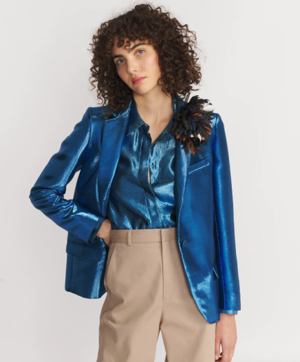 Veste Medhi Turquoise