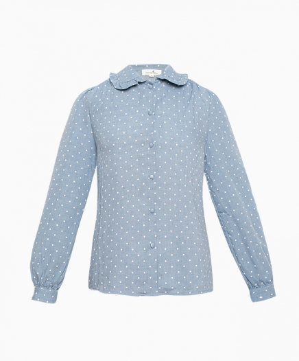 Chemise Jeanne à pois
