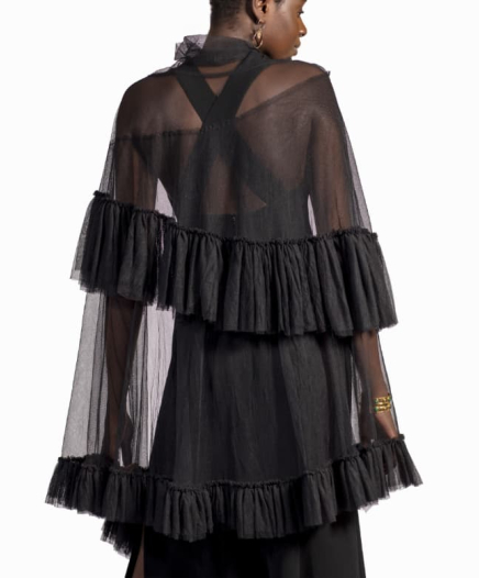 Cape en Tulle de Soie