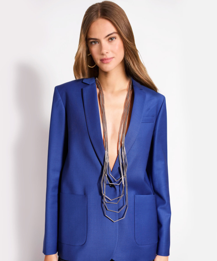 Veste Blazer Bleu
