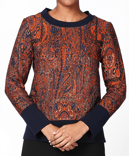 Sweat Jacquard Bronze