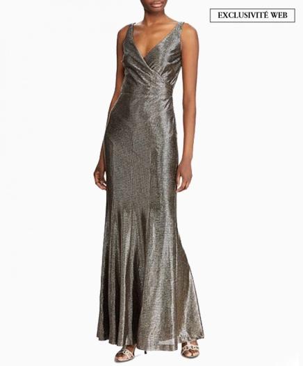 Robe Metallic Sleeveless
