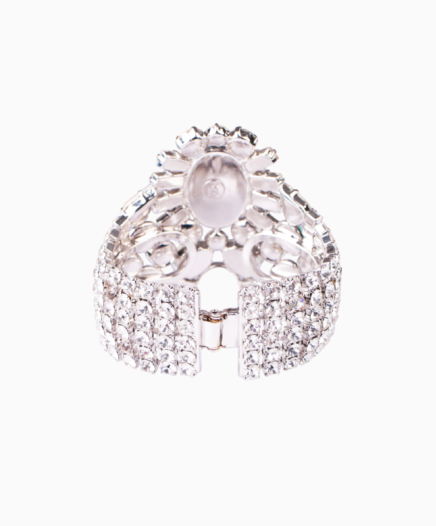 Manchette Statement Cristal