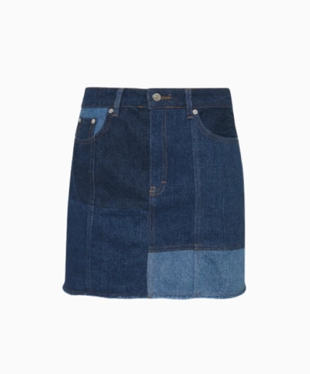 Jupe Denim Bleu