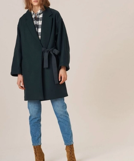 Manteau Jaquelin Bleu Marine