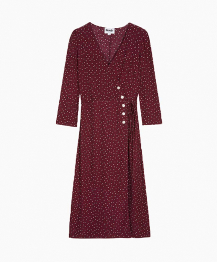 Robe Gabin Bordeaux-Exclusivité web