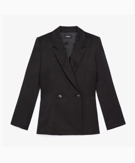 Veste Black Textured