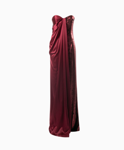 Robe Couture Burgundy