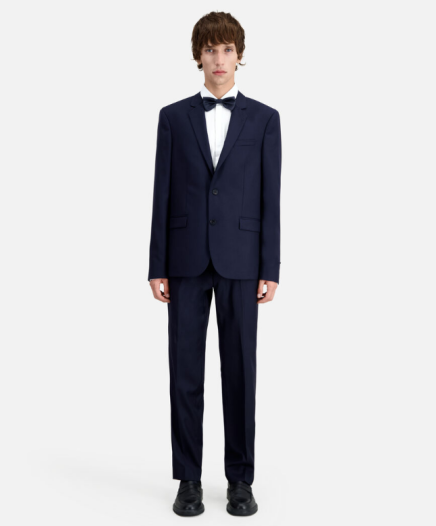 Costume Bleu Marine en Laine