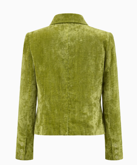 Veste Velours Vert