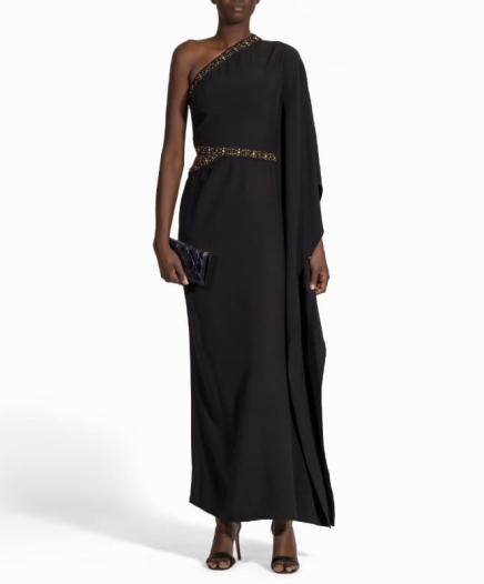 Robe Asymétrique Cloutée