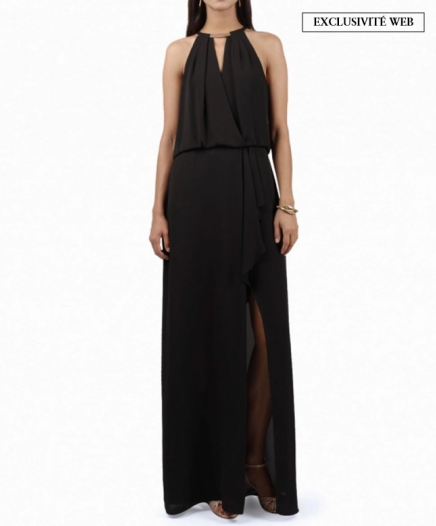 Robe  Amanda Noire-Exclusivité web