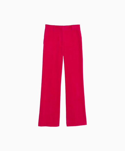 Pantalon Velours Fuchsia