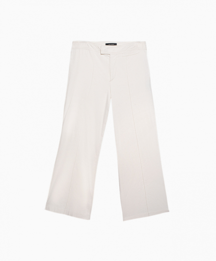 Pantalon Blanc Ecru