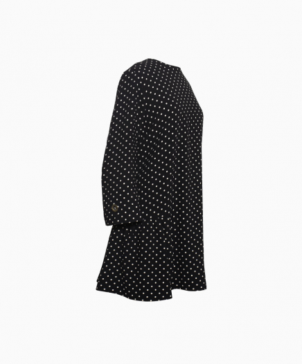Robe Polka Dot Volants