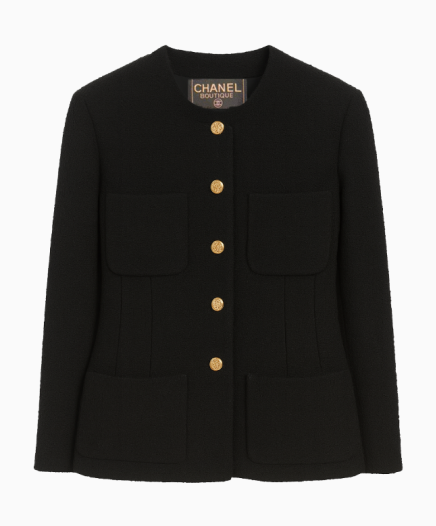 Veste Boutique Noir Intemporel