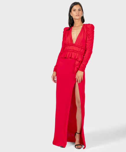 Robe Georgia Rouge