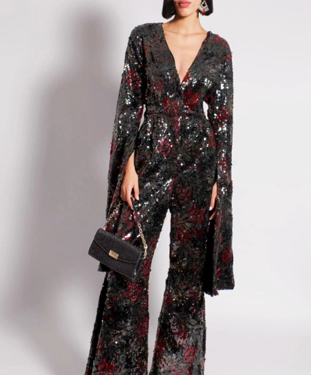 Combinaison Soirée Sequins