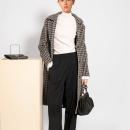 Manteau Long Imprimé