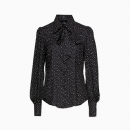 Blouse Noeud Lavallière à pois