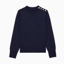 Pull Prunette Marine