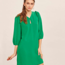 Robe Ruffa Émeraude