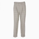 Pantalon Carotte Prince-de-Galles