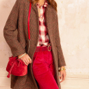 Blouse Janel Aubergine