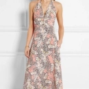 Robe Imprimée Floral et Papillon- Exclusivité web