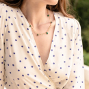 Robe midi Britt Climatis dot