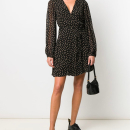 Robe Polka-Dot Georgette