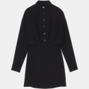 Robe Rocaille Noire-Exclusivité web