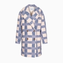 Manteau Santi Carreaux