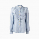 Chemise Plastron Volanté