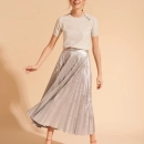 Jupe Juline Argentee