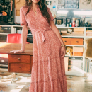 Robe Dauphine Rose- Exclusivité web