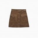 Jupe vintage velours