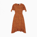 Robe Emilia marron-Exclusivité web