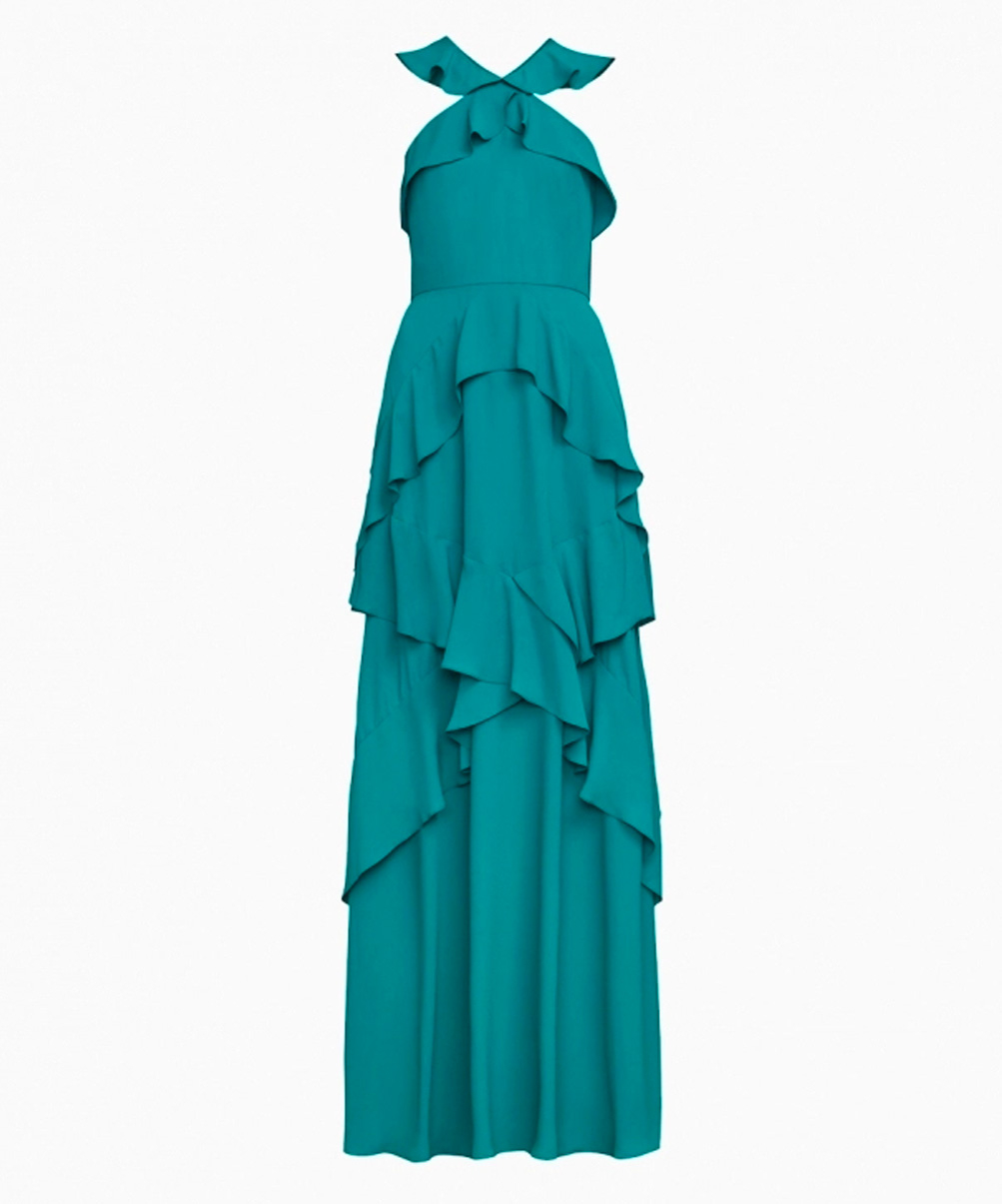 Location Robe de soirée BCBG Audrianna Turquoise 2