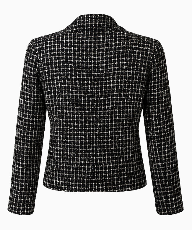 Location et Achat Veste Chanel modèle Tweed Black and White Pre Fall 2010 2
