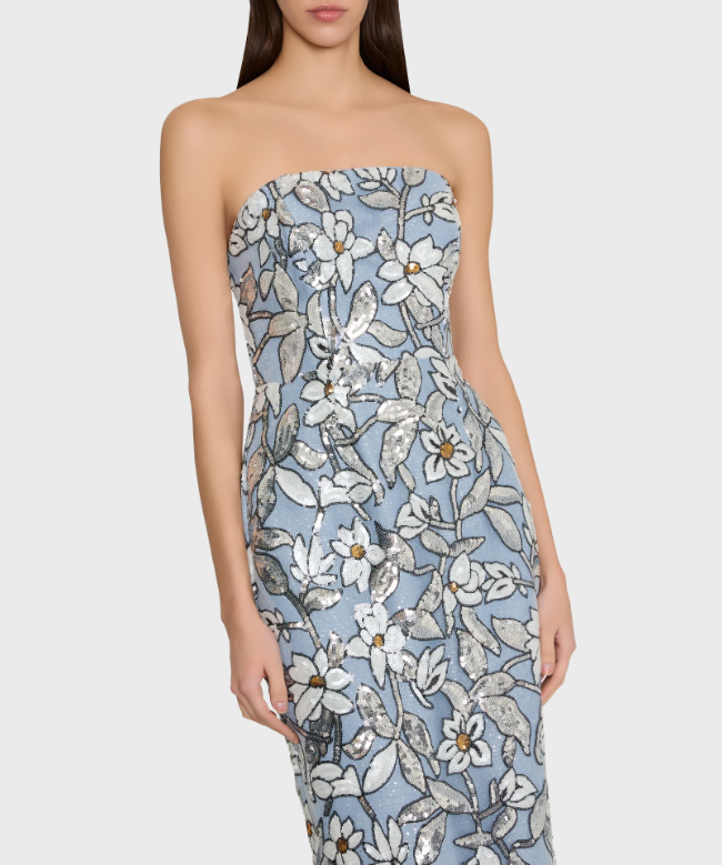 Location Robe Milly, modèle Magnolia Silver 4