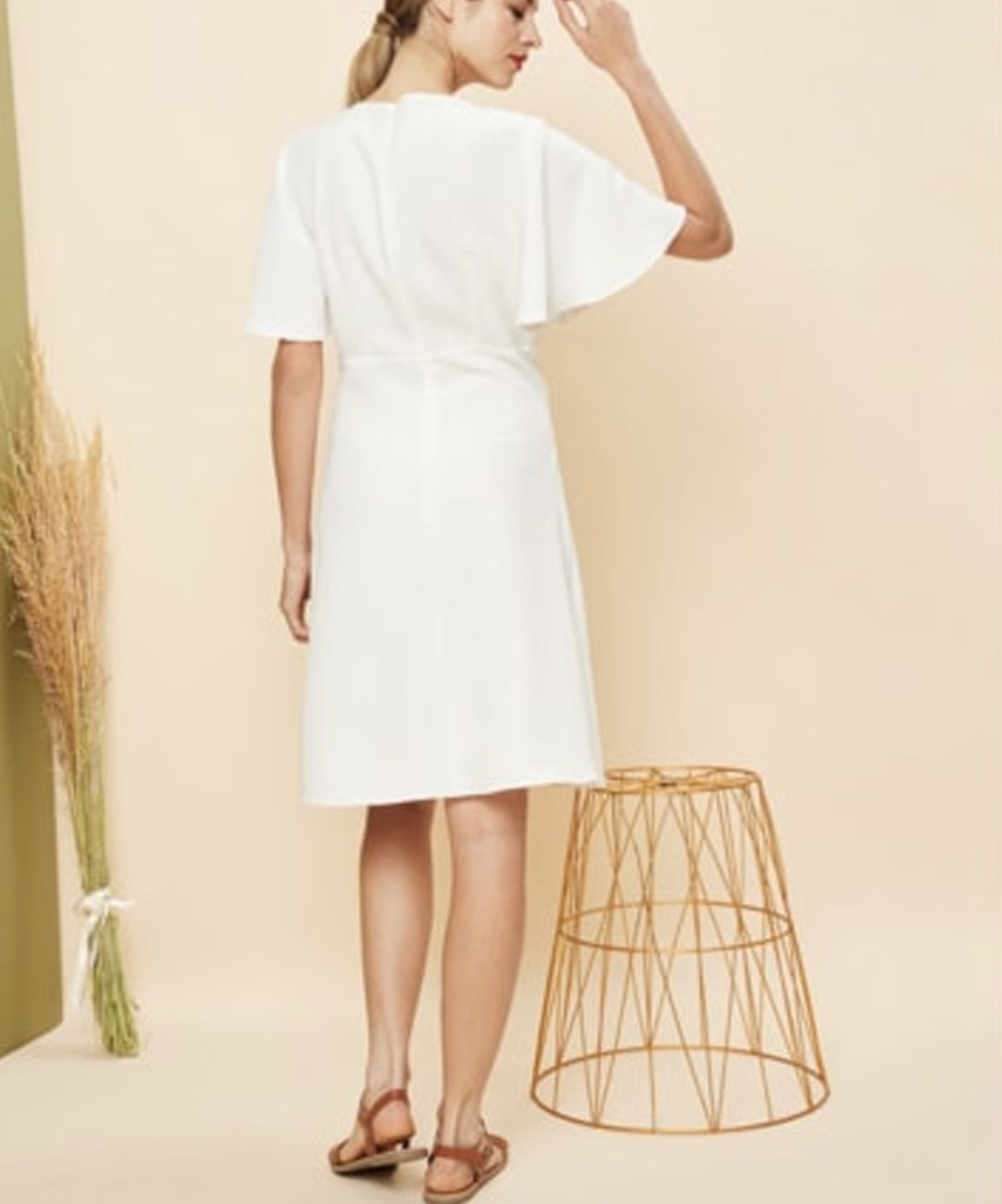 Location Robe de soirée TARA JARMON Crème 3