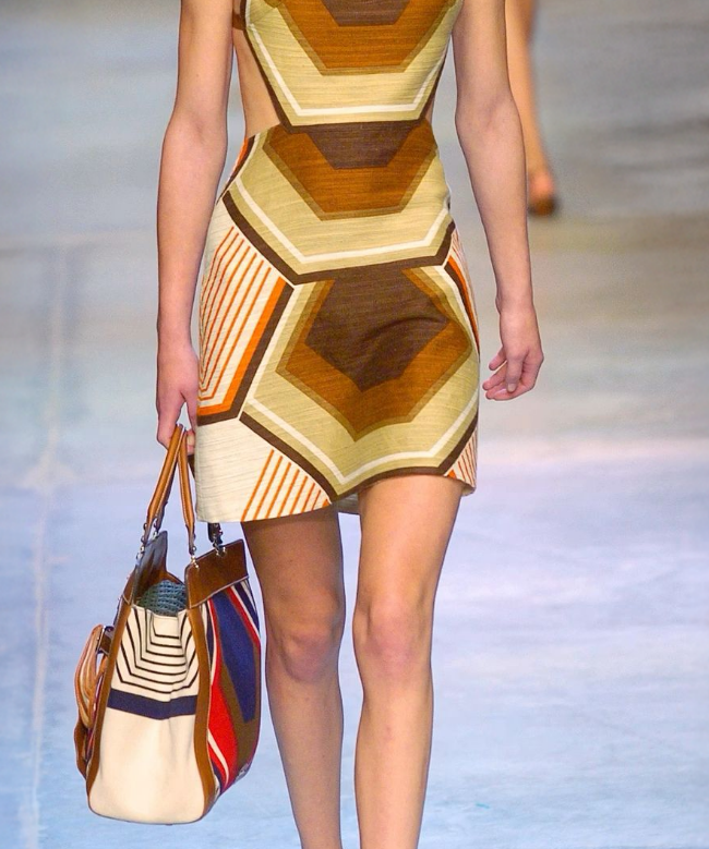 Achat jupe Miu Miu, modèle Bold Mosaic SS2005 4