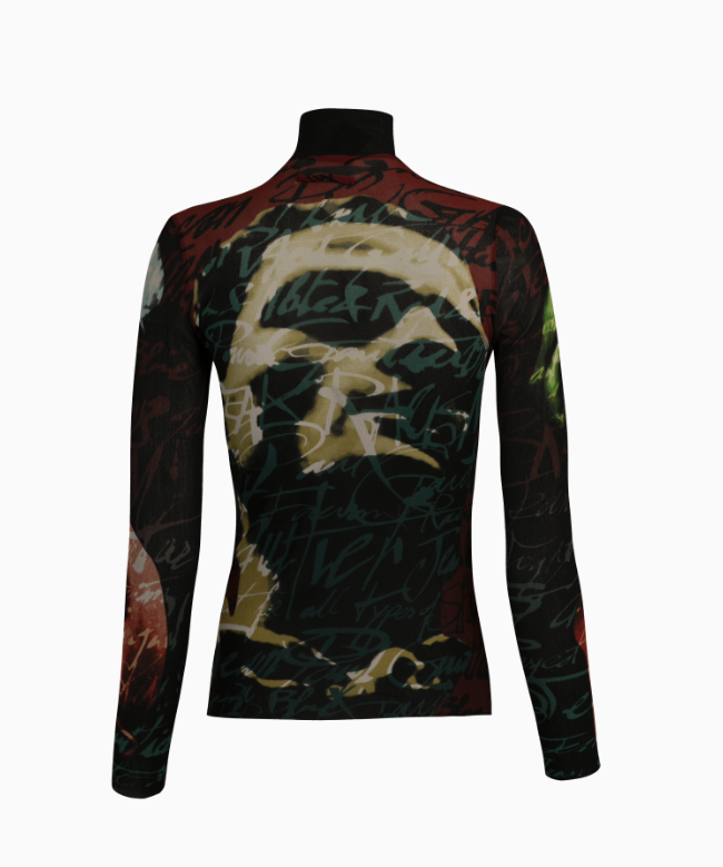 Achat Top Jean Paul Gaultier, modèle Tattoo Mesh FW 1997 2