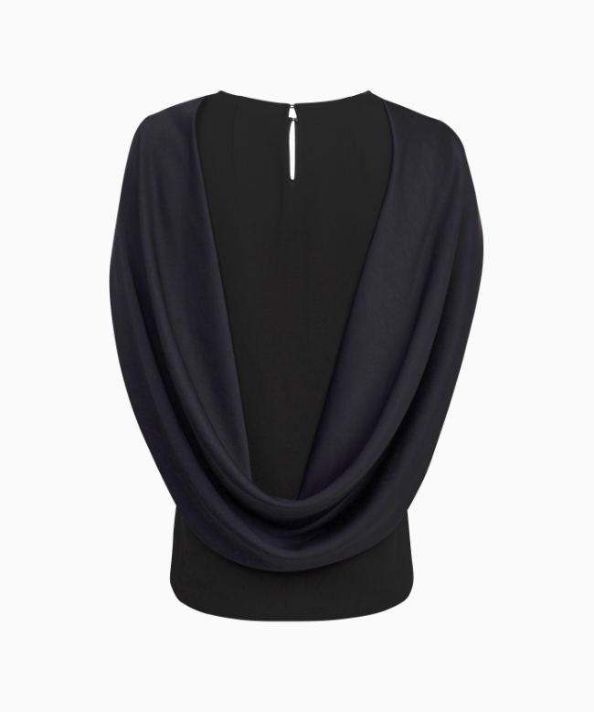 Location Top Paule Ka, modèle Midnight Drapé 2