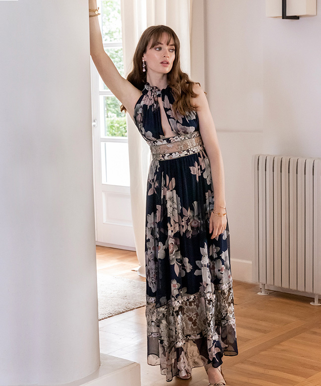 Location Robe de soirée Léonard Céleste 4