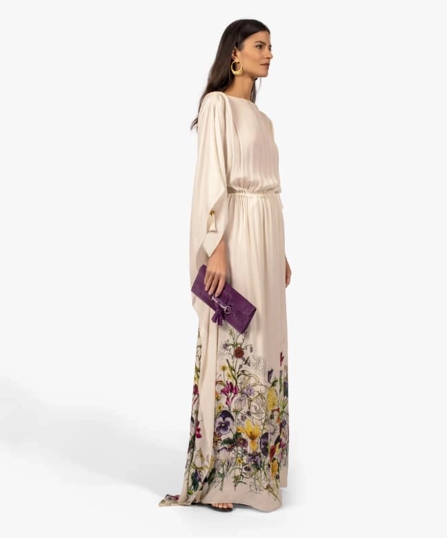 Location Robe de soirée Gucci, modèle Mousseline Flower 4