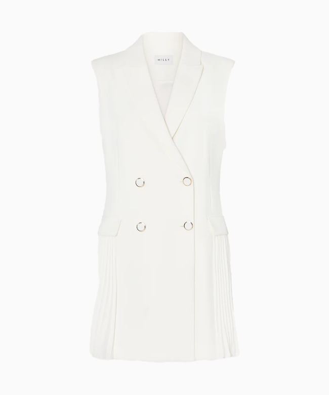 Location Robe Milly, modèle Cora White Blazer 1