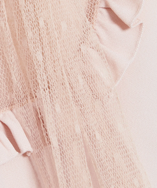 Location Robe de soirée Red Valentino Point D'esprit Rose 4